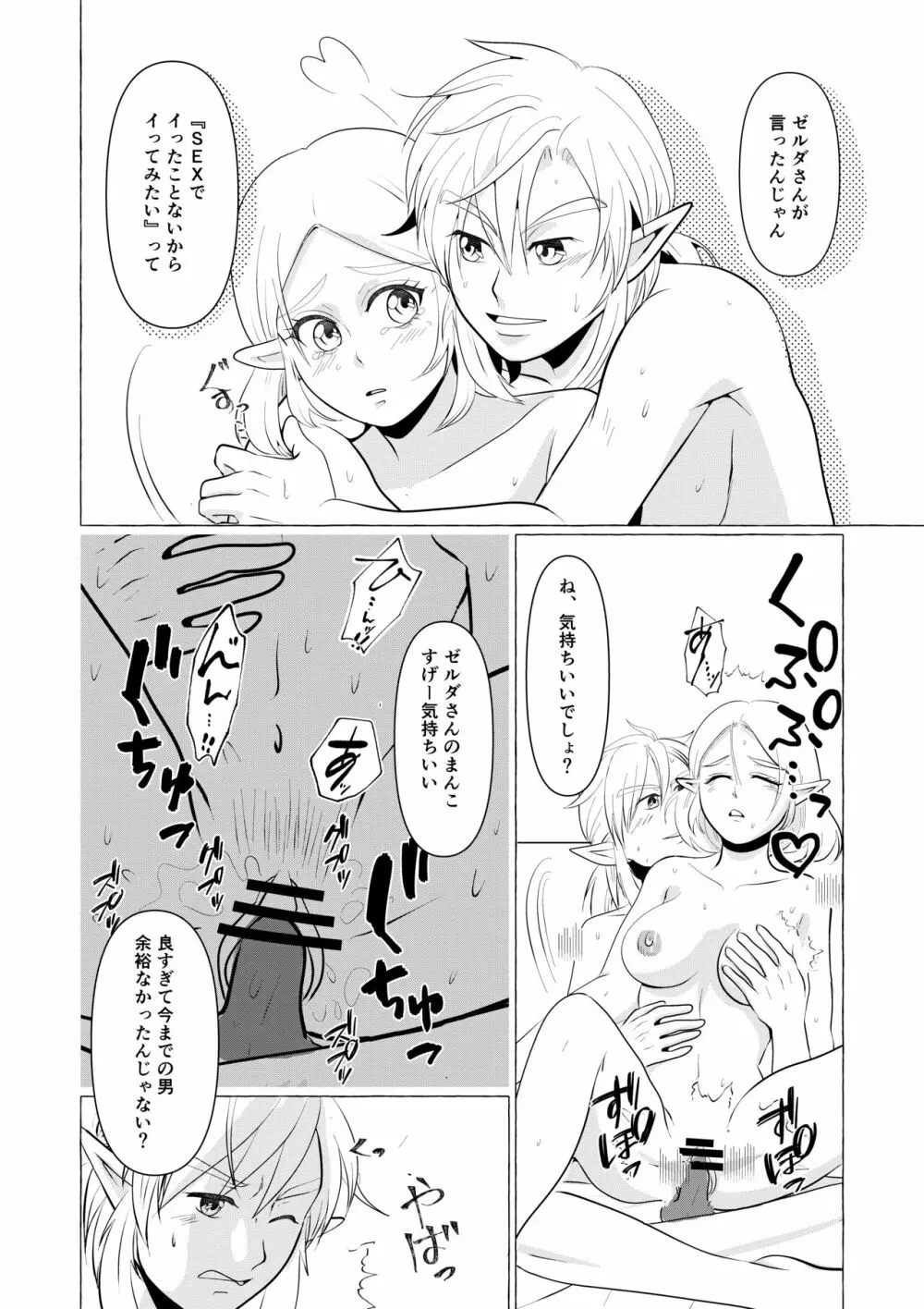 年上ゼルダ×年下リンク Page.3