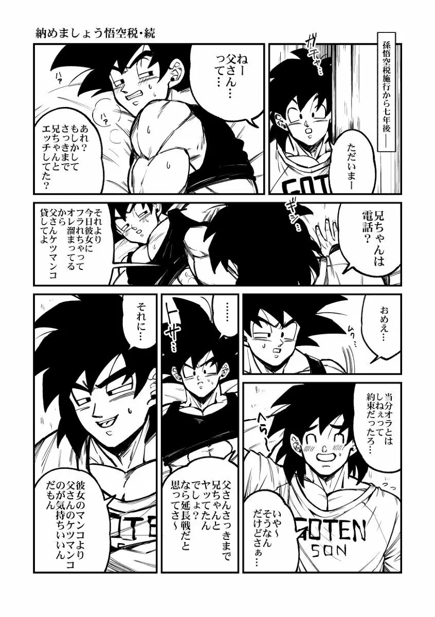 Osamemashou Goku zei – Dragon Ball dj Page.17
