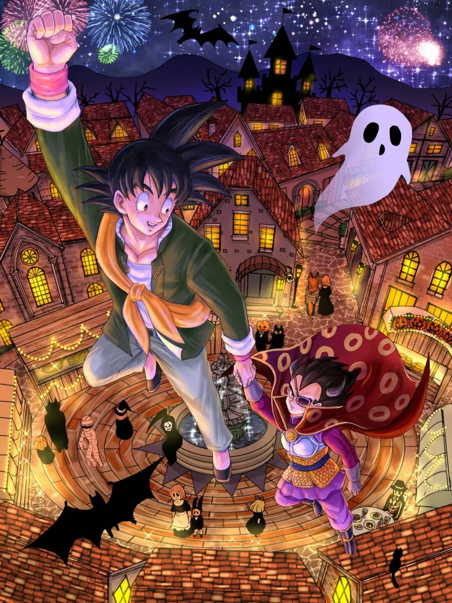 [Ruko] Halloween Affair (Remake Original) – Dragon Ball Z dj [JP] Page.32
