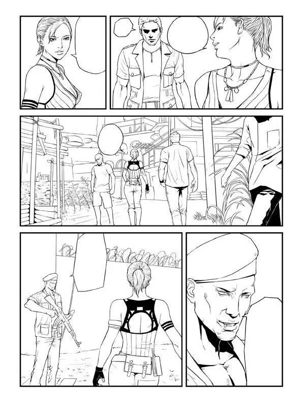 Resident Evil 5 - Arrival to Kijuju Page.4