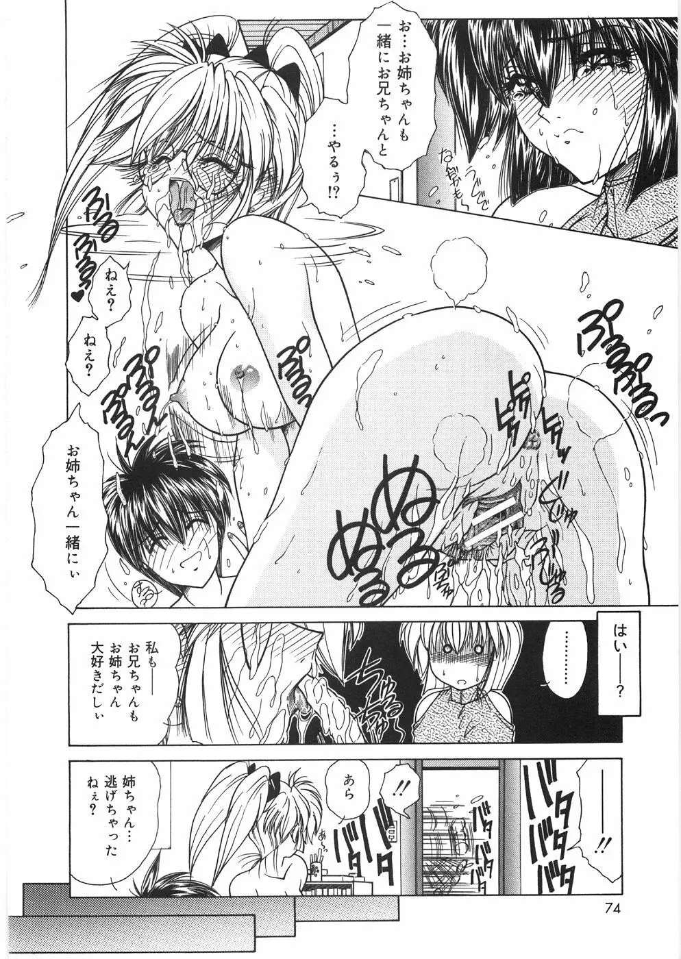 奴隷の姉妹 Page.76