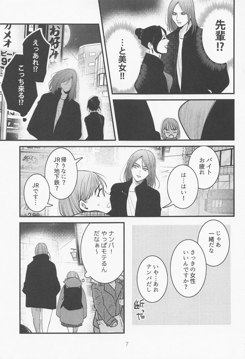 バイト先の先輩がかっこいい！ Page.6