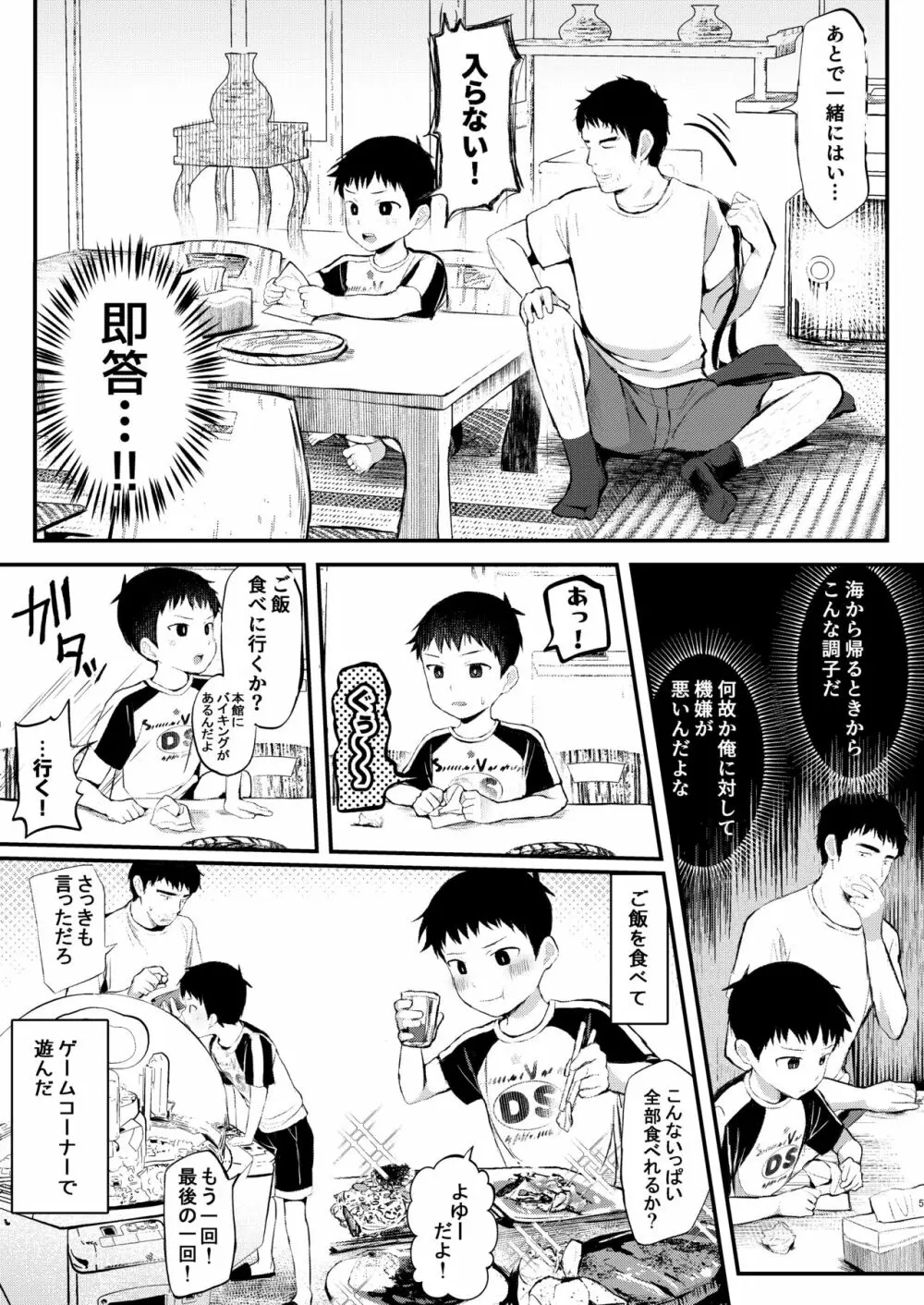 旅館に行ったら×××! Page.6