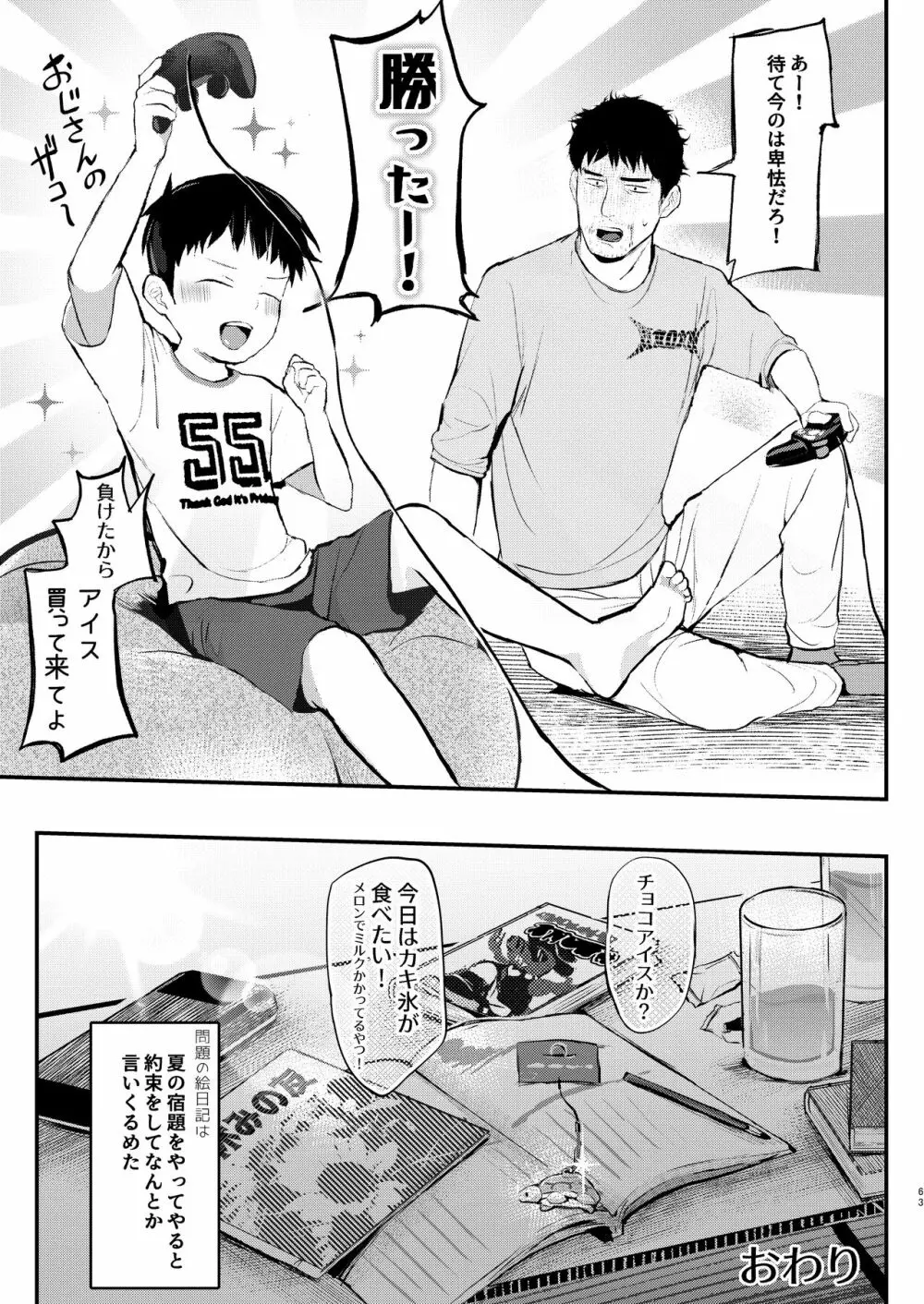 旅館に行ったら×××! Page.64