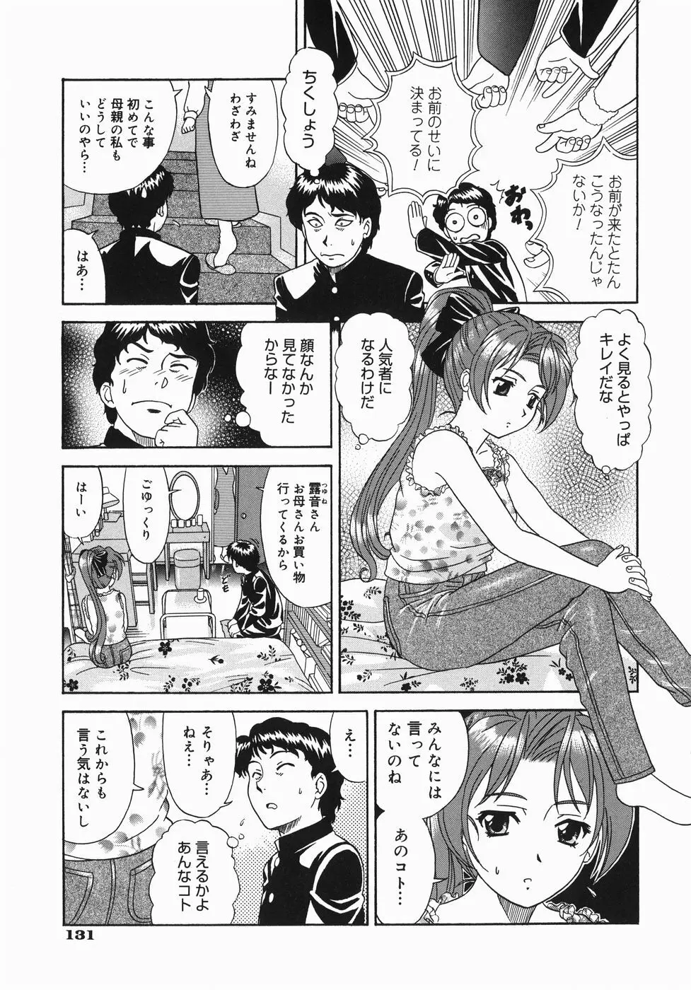 ここにKISSして Page.134