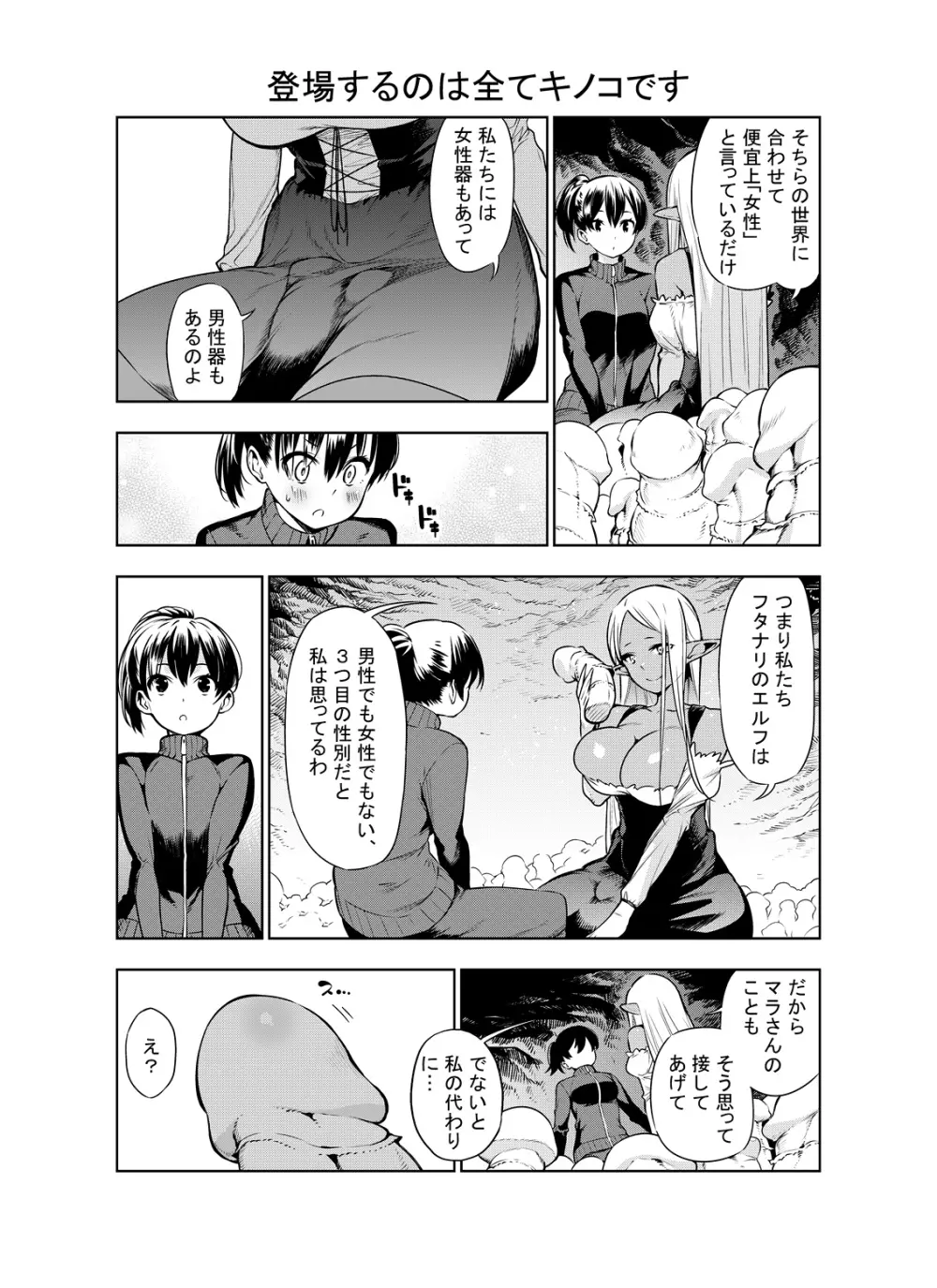 フタナリのエルフ Page.27