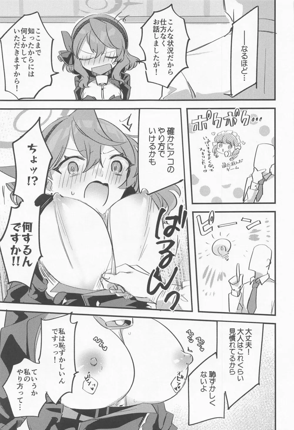 アコちゃん!!!ちくびが!!! Page.8