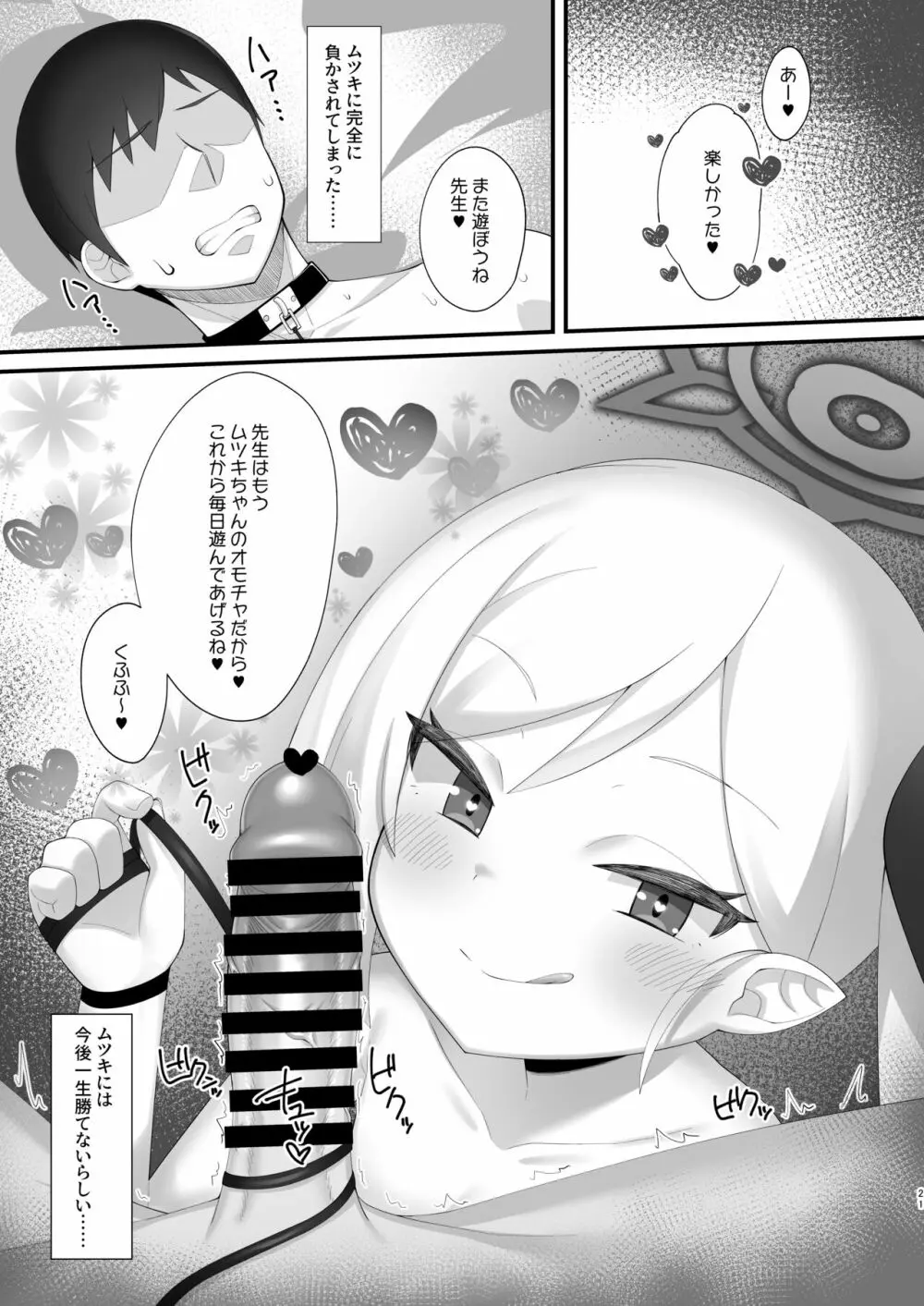 先生はムツキちゃんの玩具だよ Page.20