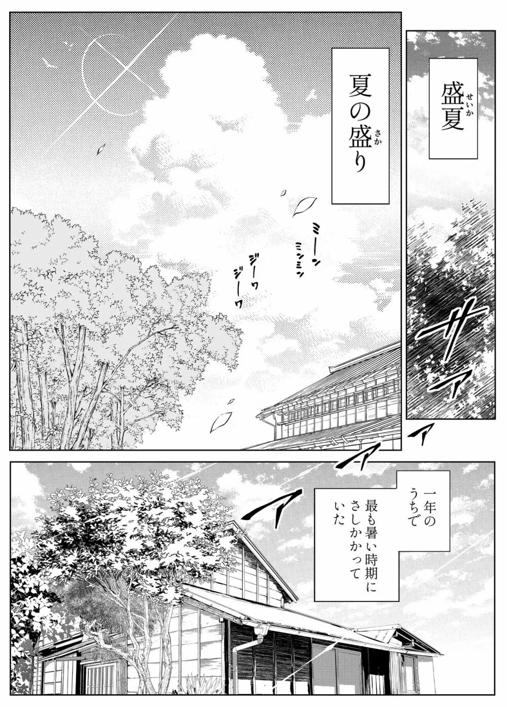 夏のヤリなおし3 -田舎と離れと美人姉妹- Page.24