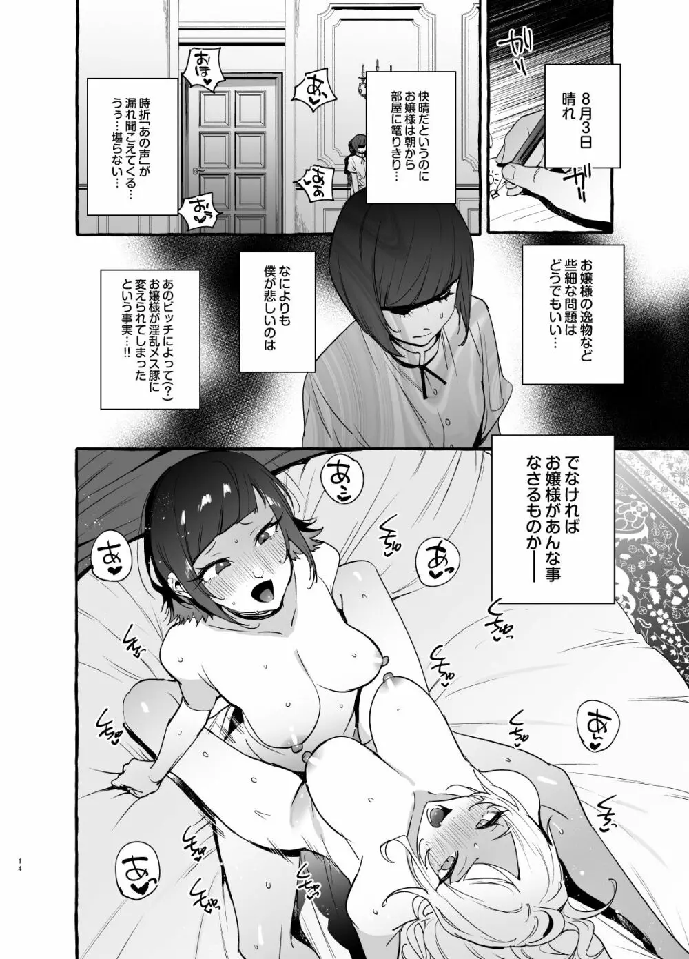 フタナリさんとノンケさん♀バカンス編 Page.15