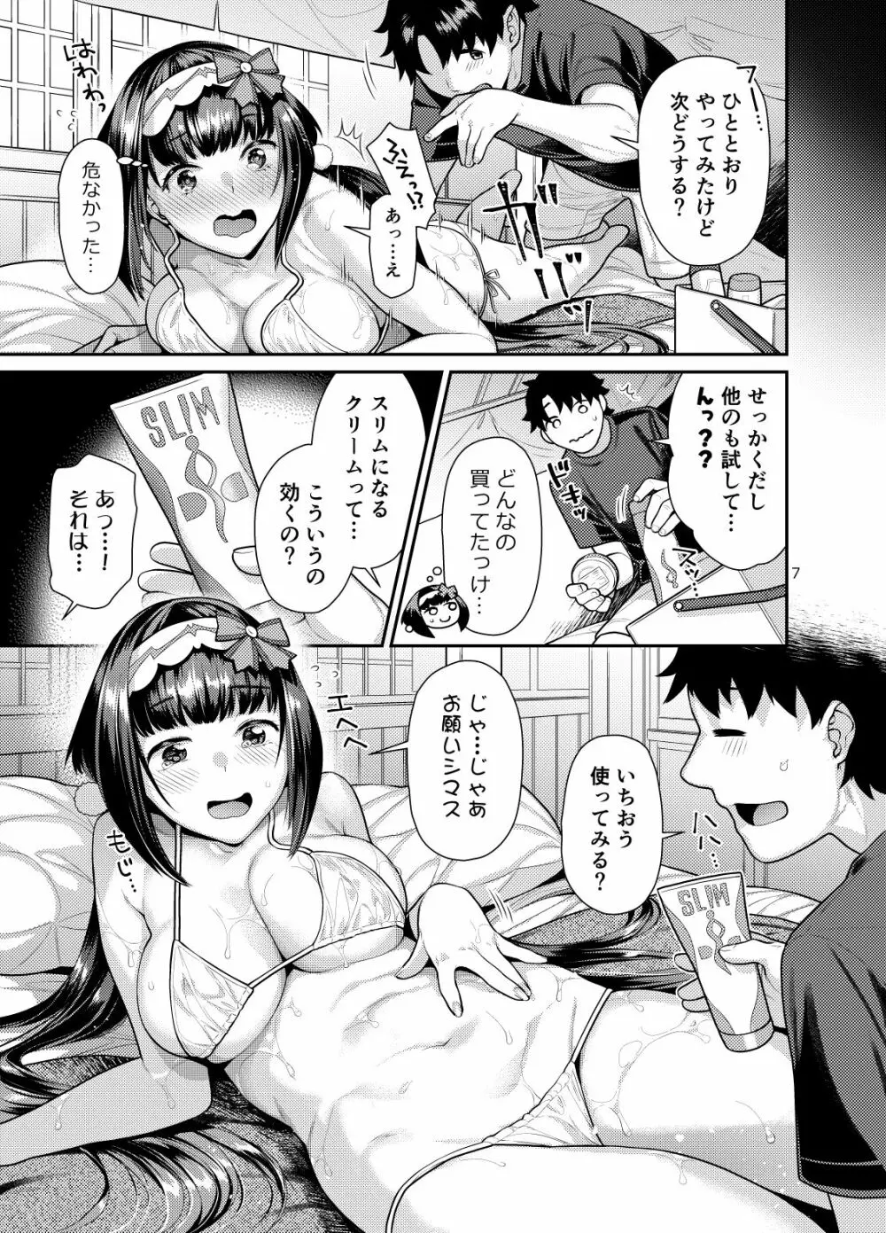 むちむち姫とエステごっこ Page.7