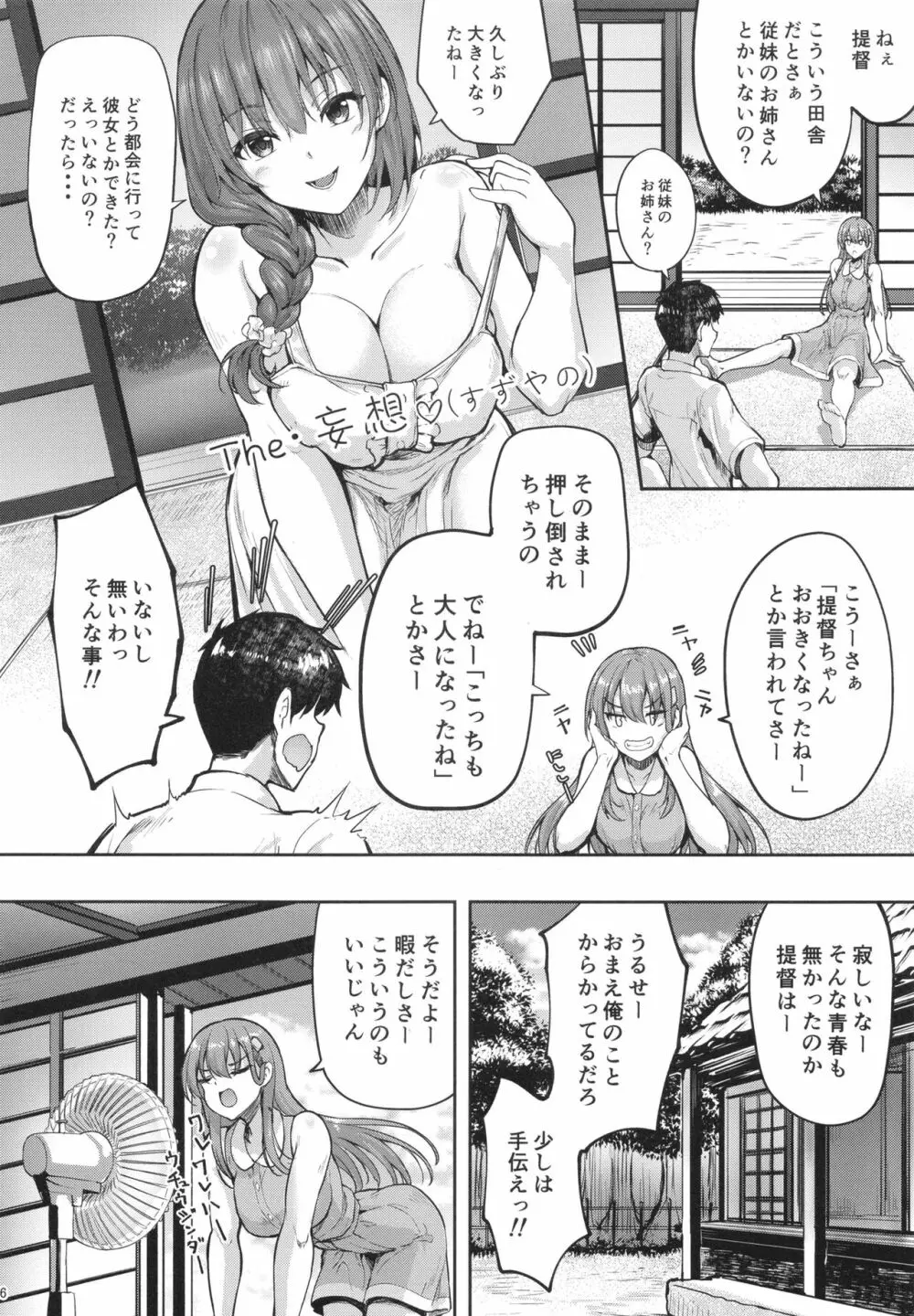 鈴谷お姉ちゃんにおっまかせー♡ Page.6