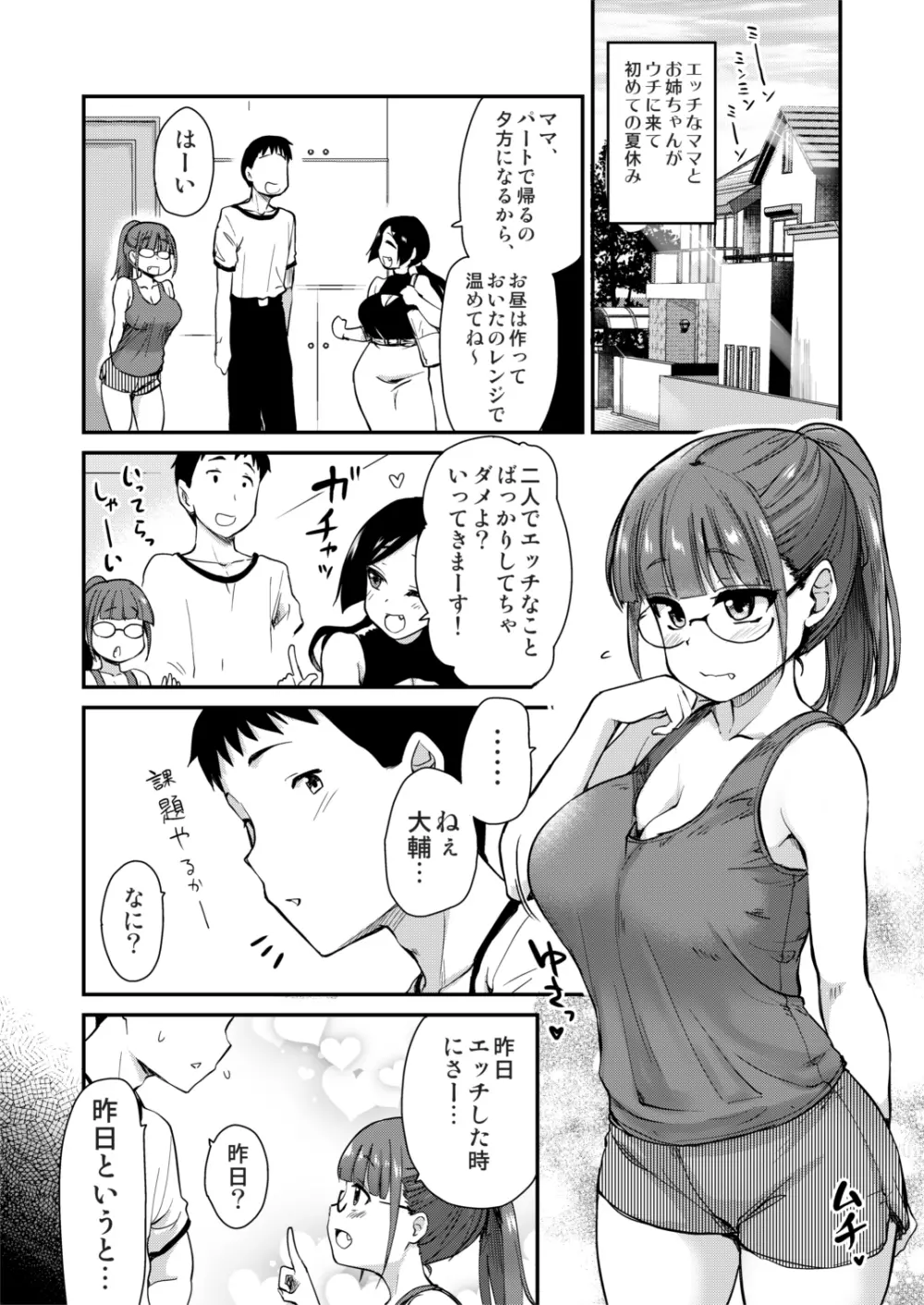 姉の性欲処理は弟がするものだと、義弟は思いはじめている。 Page.2