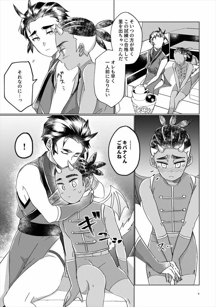 竜の男子の筆おろし Page.8