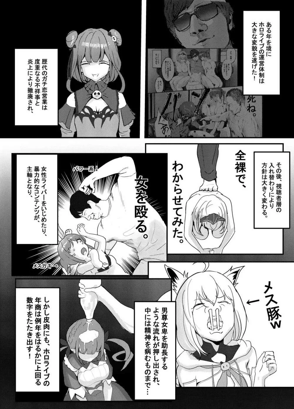 何や、このVチューバァ!?3~もしも、ホロラ○ブ7期生全員が男だったら!?~ Page.7