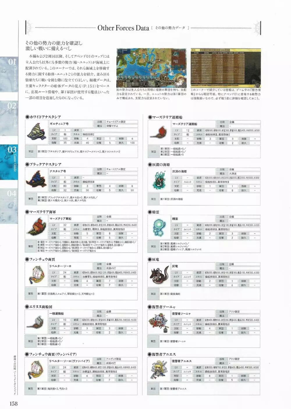 珊海王の円環 パーフェクトガイドブック Page.156