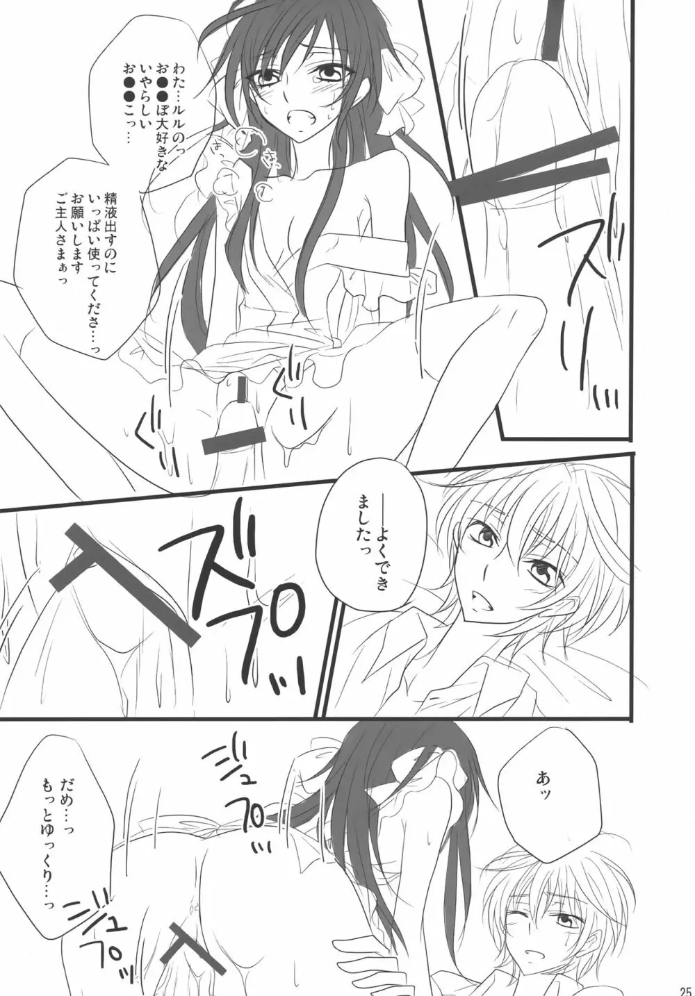 [prymary (貴瀬博恵)] スザク×(ゼロ♂+ルル♀)!! (コードギアス 反逆のルルーシュ) Page.24