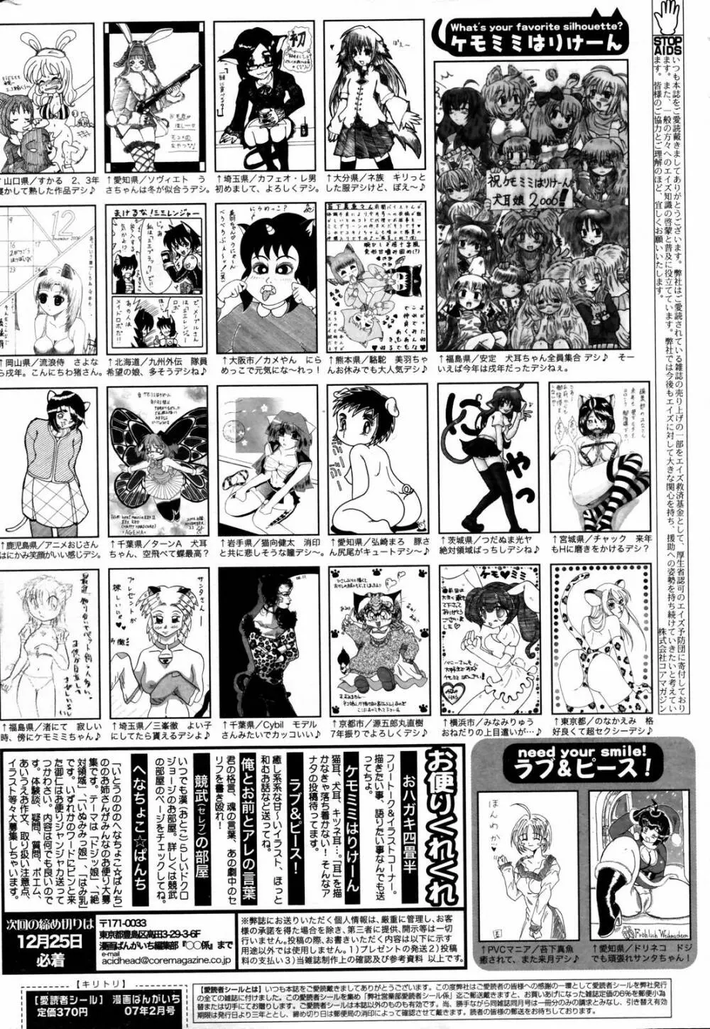 漫画ばんがいち 2007年2月号 Page.262