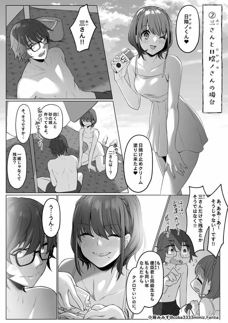 メイドと執事の夏季休暇 -前編- Page.6