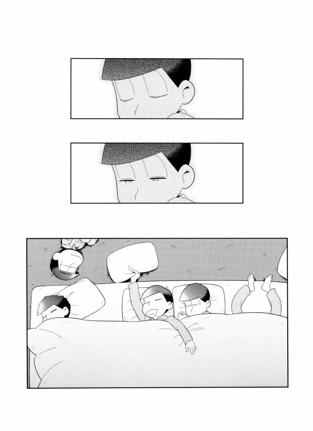 (6つ子の魂☆フォーエバー3) [眠れぬ舞台 (ののもの) トド松はいらない子 (おそ松さん) Page.34