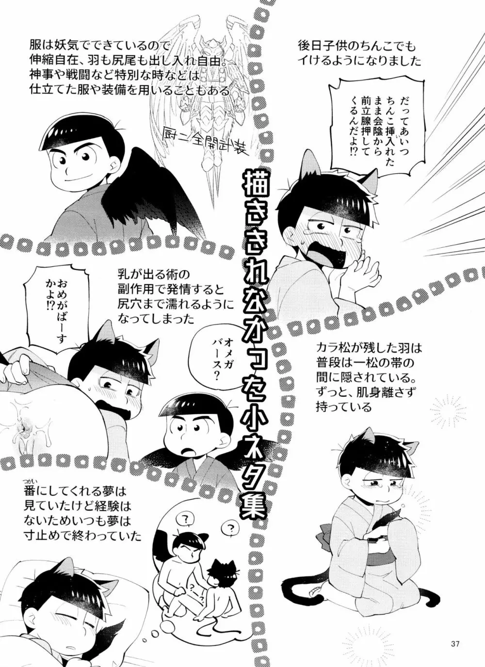 天狗と猫又の子？育て本 Page.37