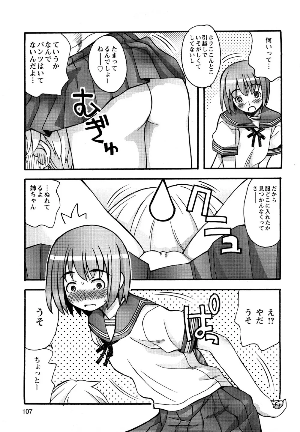 ぼくだって姉とセックスしてみたい！ Page.109