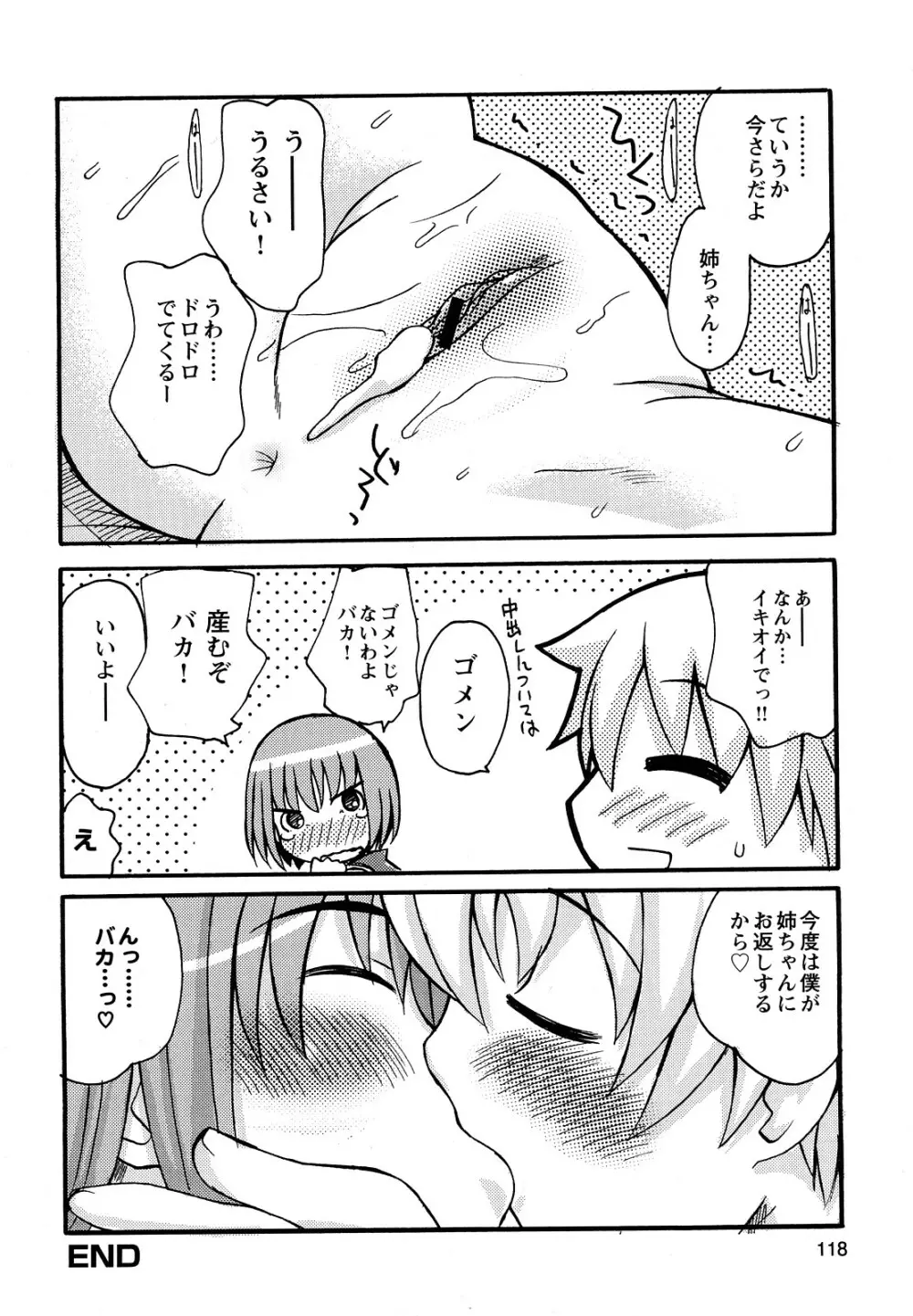 ぼくだって姉とセックスしてみたい！ Page.120