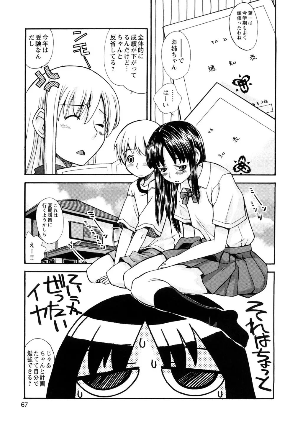 ぼくだって姉とセックスしてみたい！ Page.69