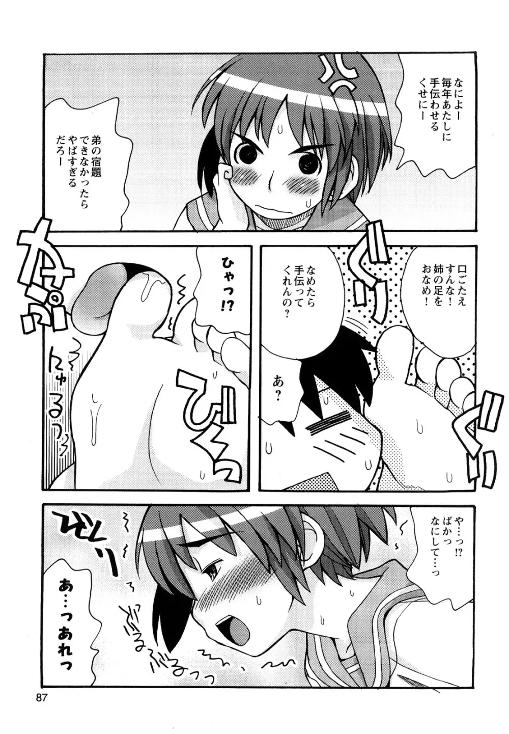 ぼくだって姉とセックスしてみたい！ Page.89