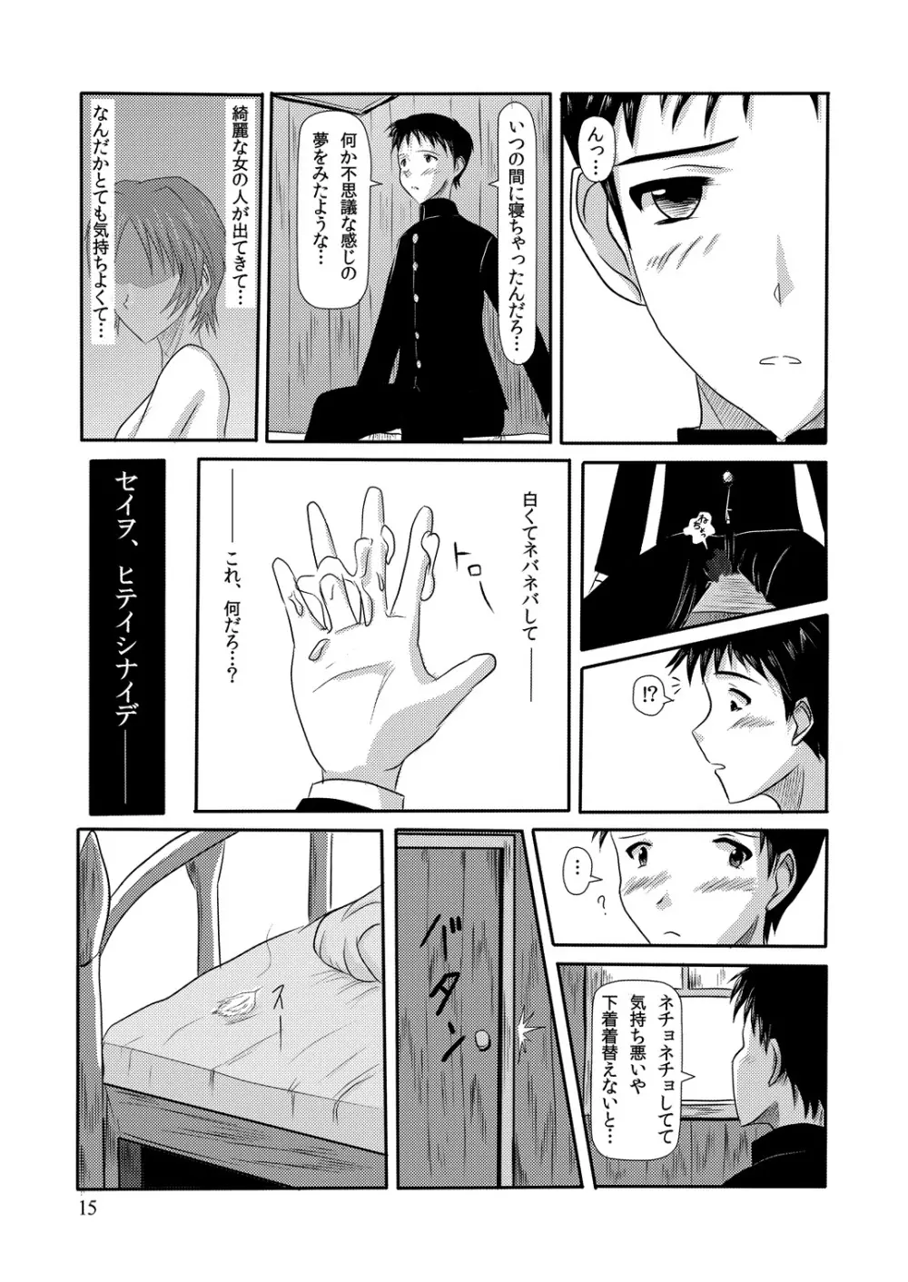 碇ユイ十回忌本 beyond the time Page.16