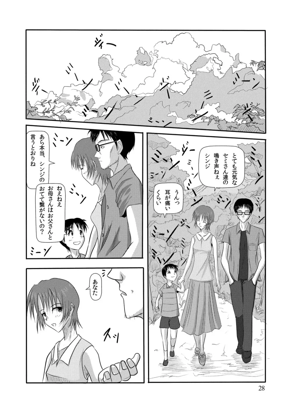 碇ユイ十回忌本 beyond the time Page.29