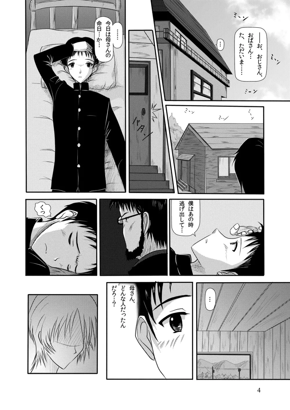 碇ユイ十回忌本 beyond the time Page.5