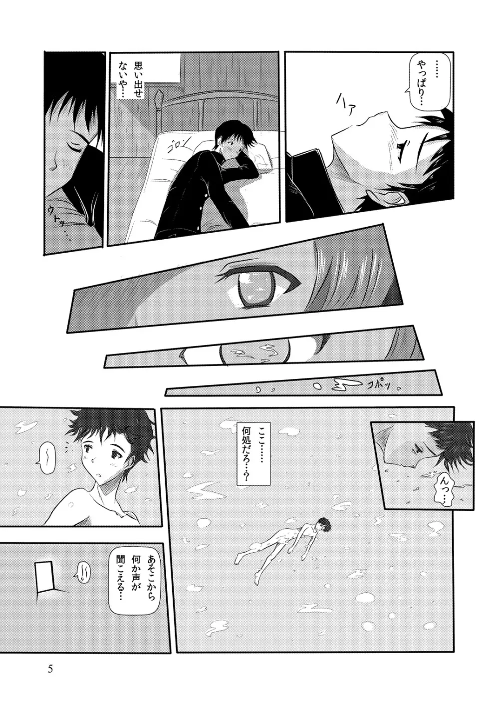 碇ユイ十回忌本 beyond the time Page.6