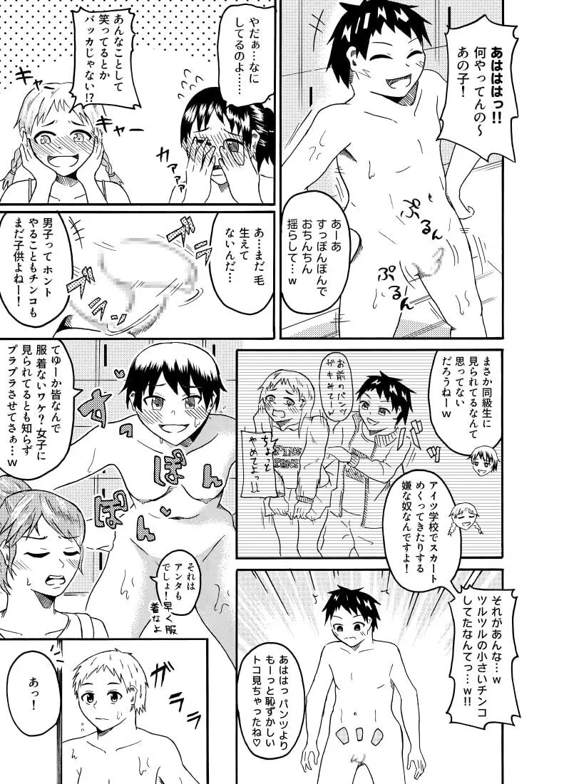 覗き見る女子たち ～男子更衣室編～ Page.8