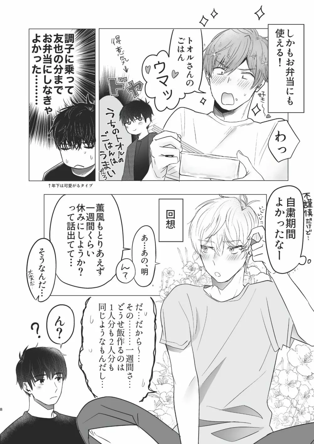 俺だけのトオルになってくれ! Page.8