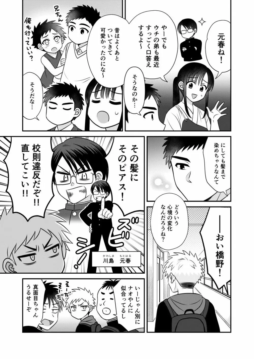 ツングレ弟と生真面目な兄 Page.11