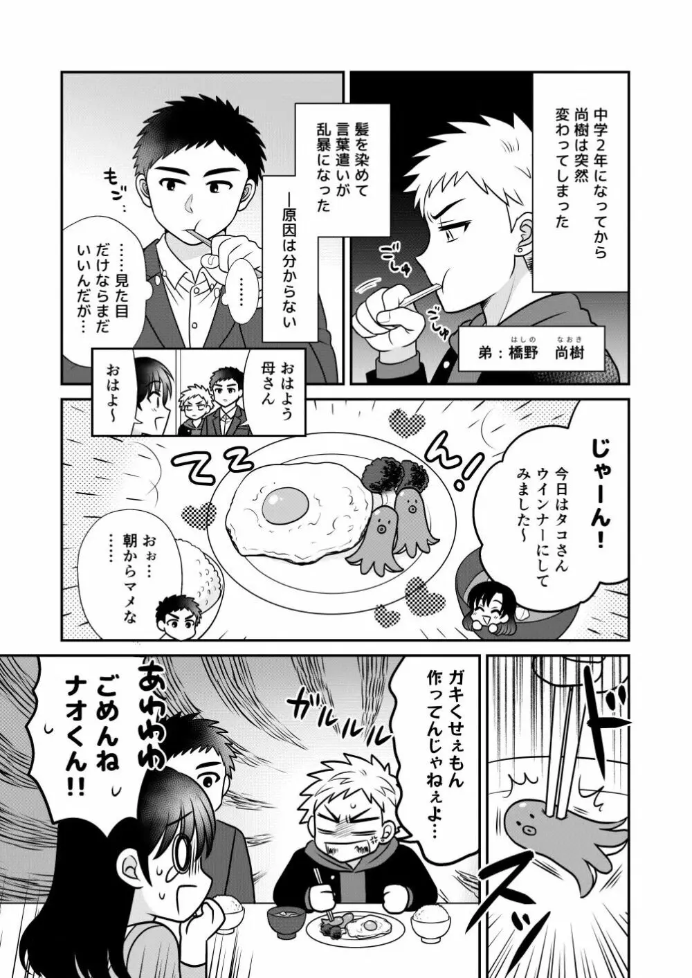 ツングレ弟と生真面目な兄 Page.5