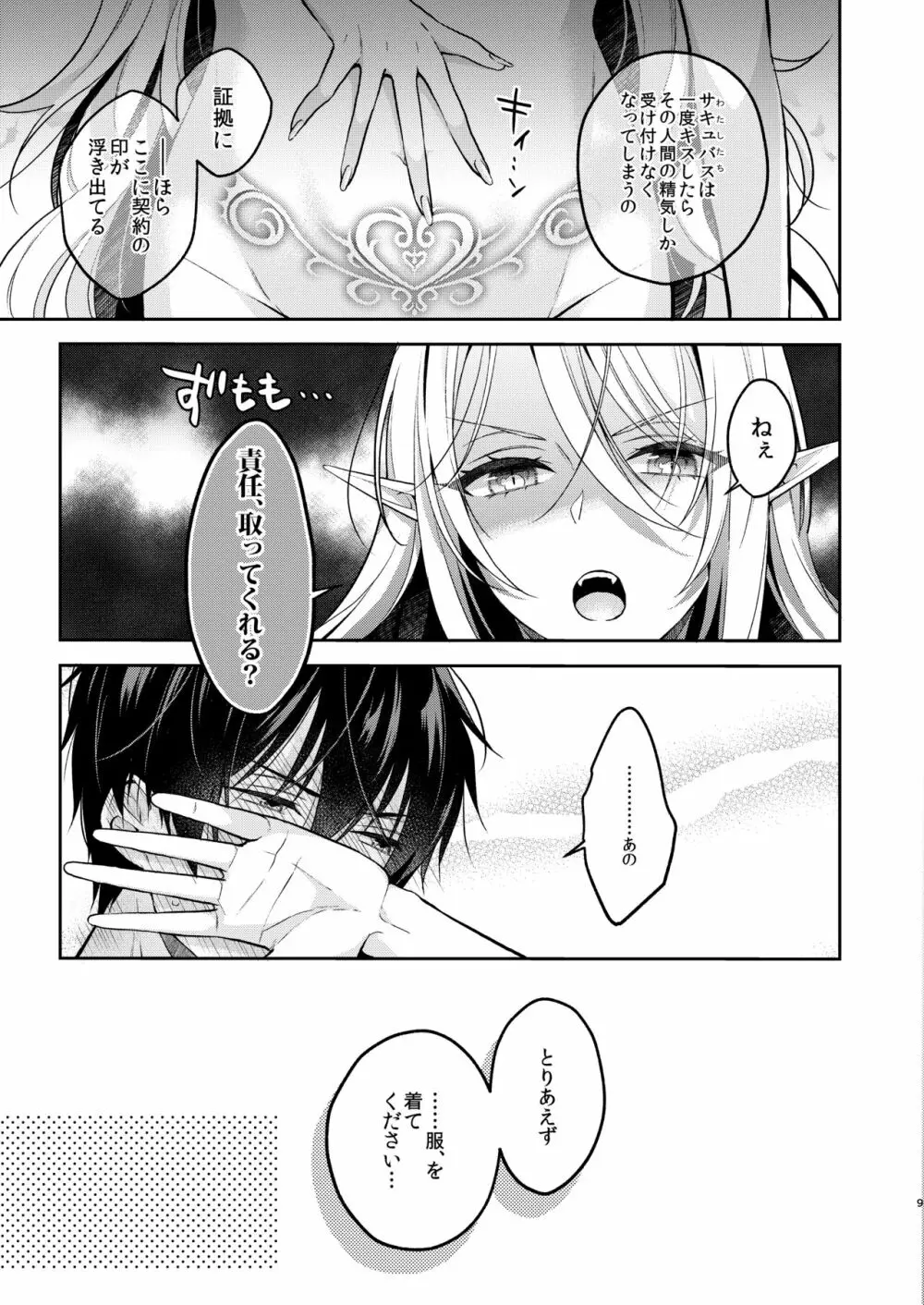 キスからはじまる専属契約 Page.8