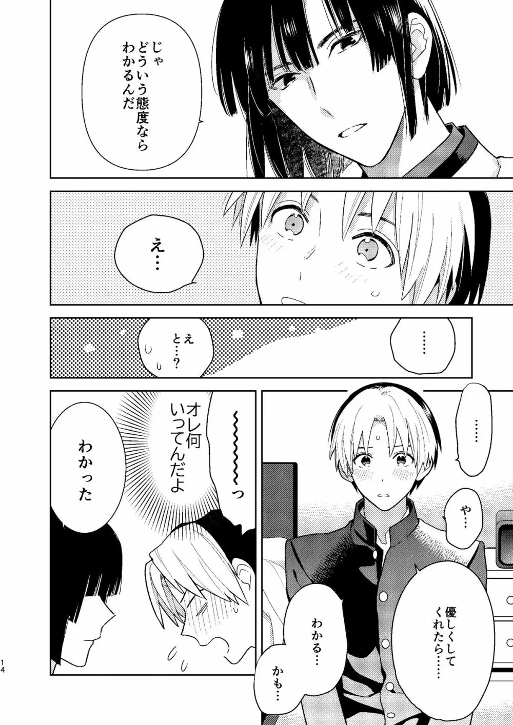 ○○くらい初めてじゃないんだろう？ Page.13