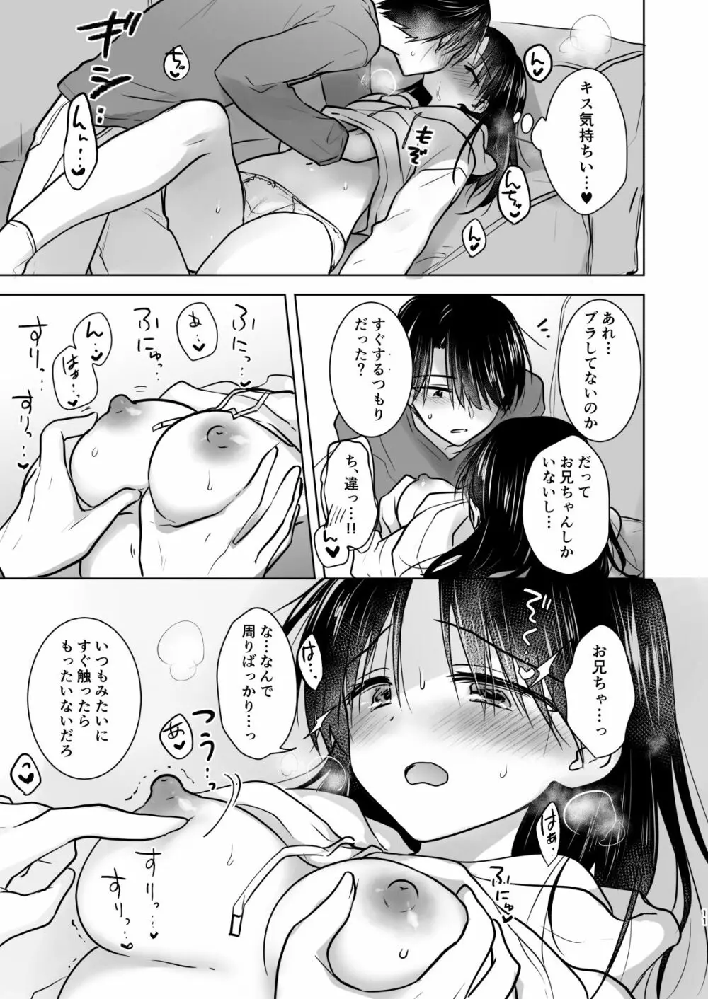 三日三晩、兄妹ふたりぐらし Page.14