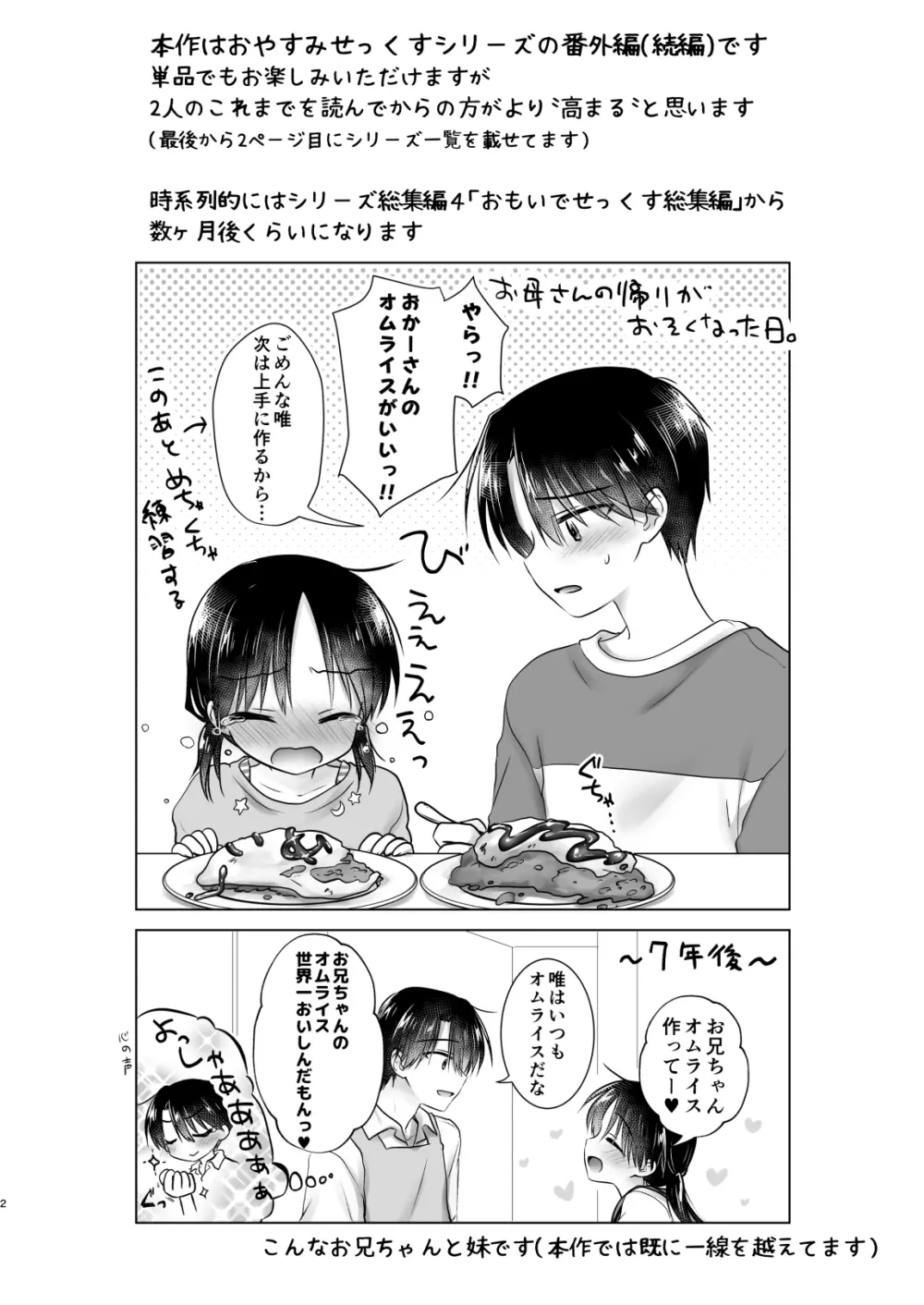 三日三晩、兄妹ふたりぐらし Page.5