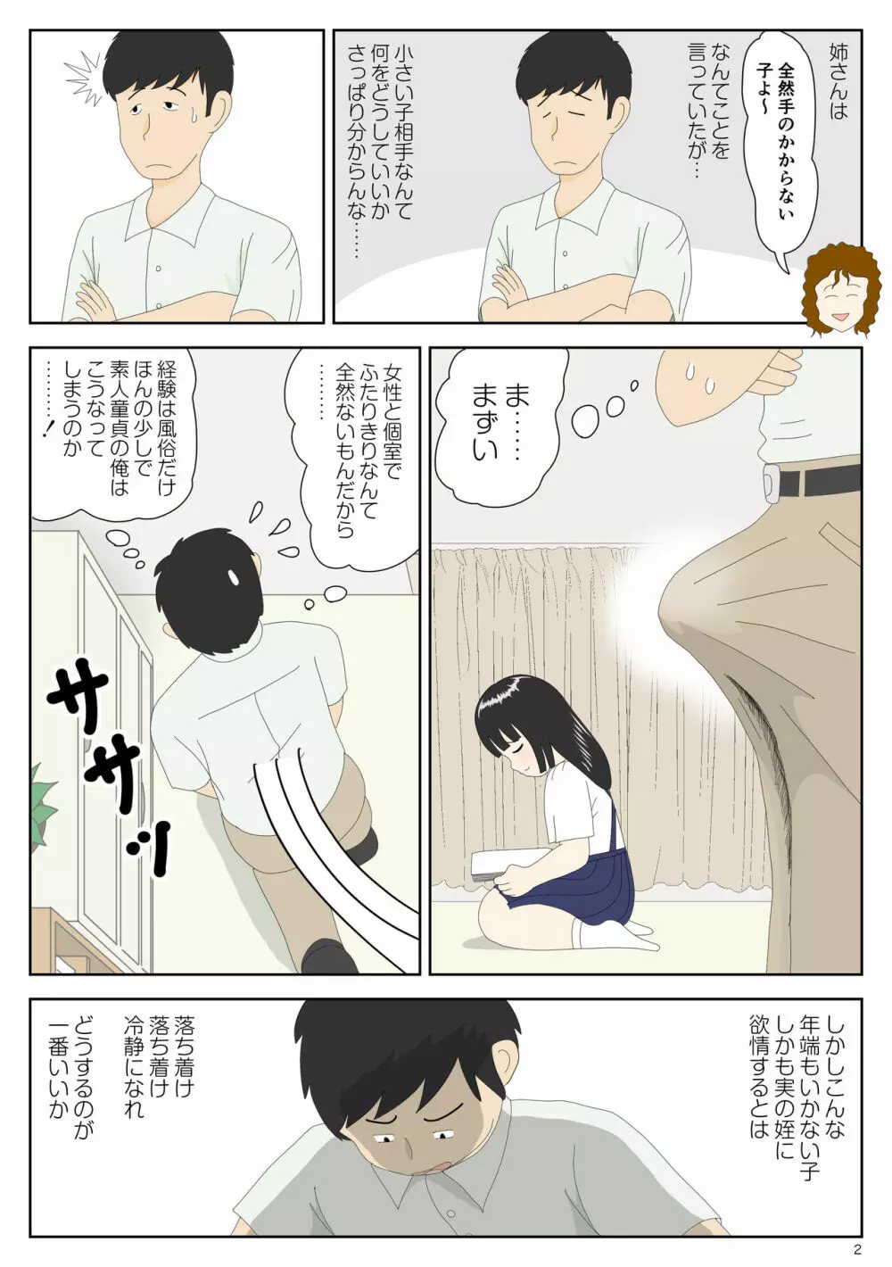 陰キャ 姪を預かる Page.2