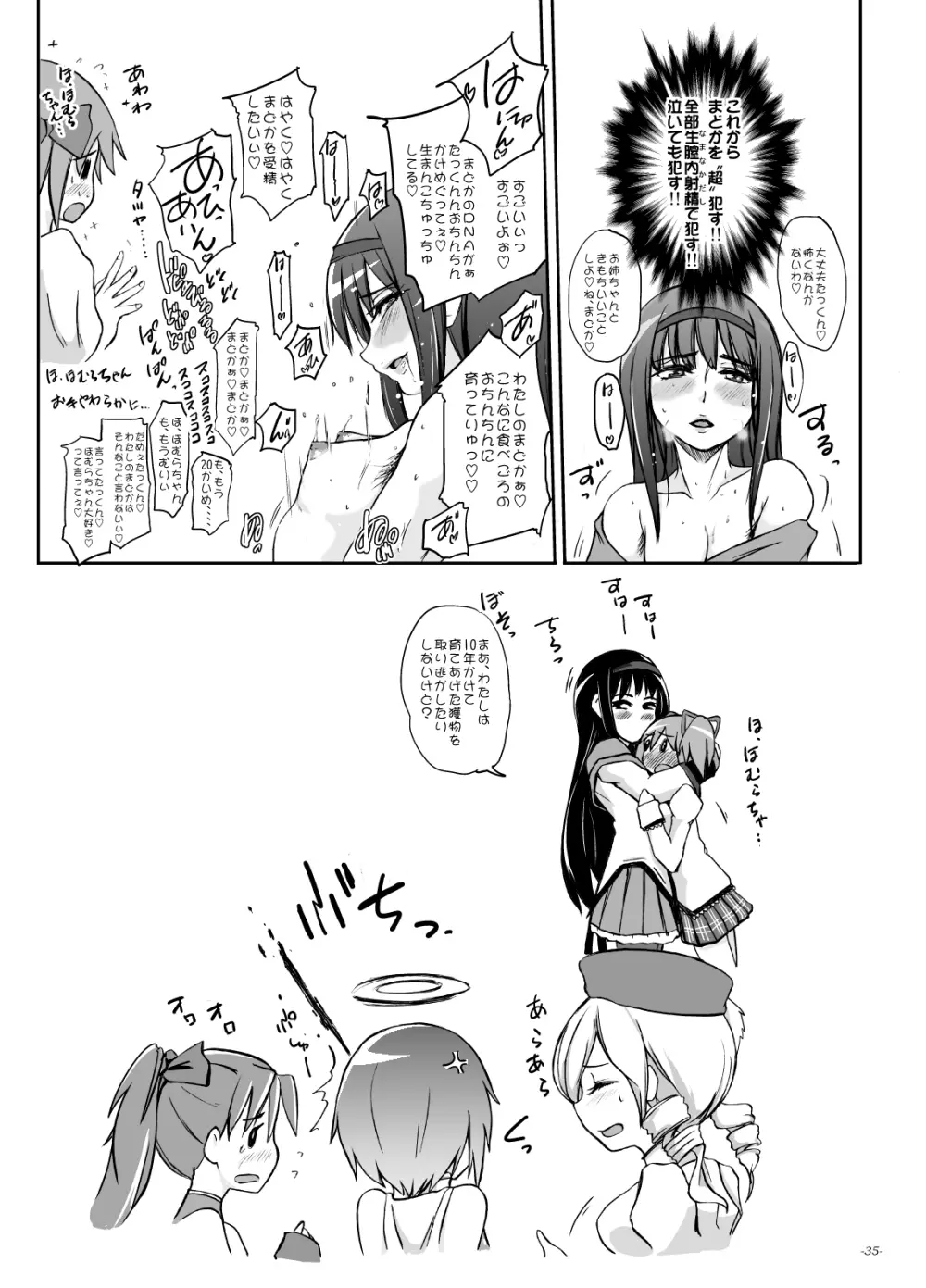 貴方も淫行少女になるつもり？ Page.34