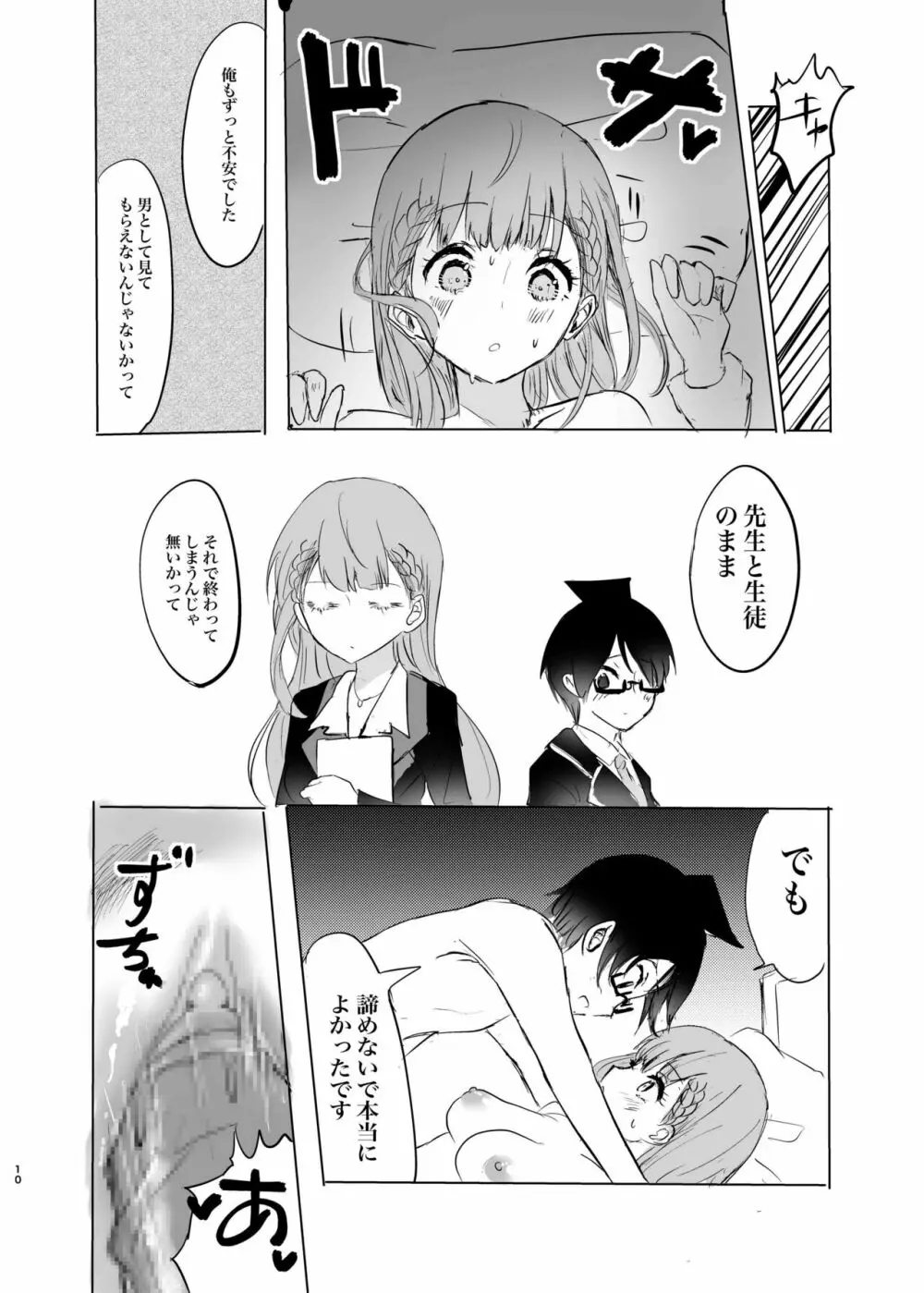 真冬先生の教育 完 Page.9