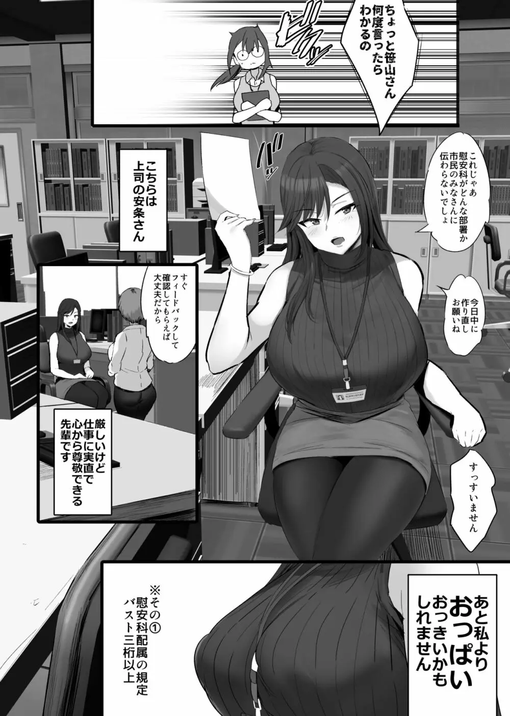 配属された先は慰安科でした。 Page.3