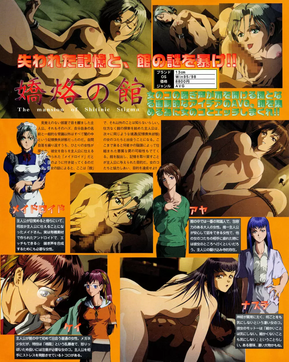 攻略電脳idol Vol.1 1999年5月号 Page.96