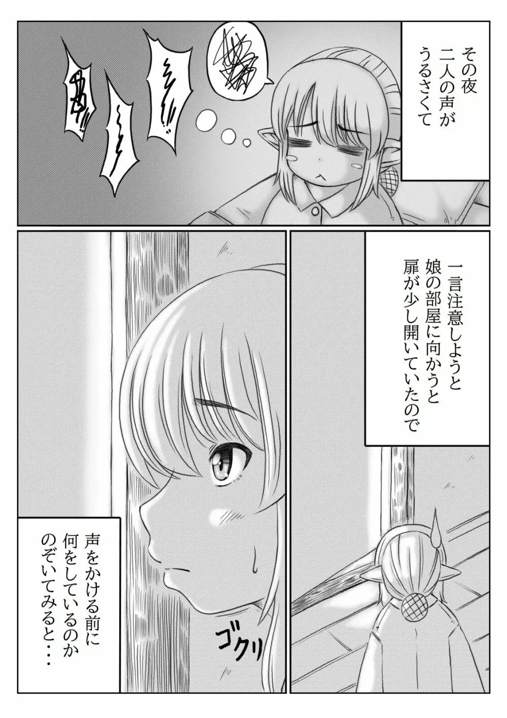 エルフ母さんと娘の彼氏 Page.3