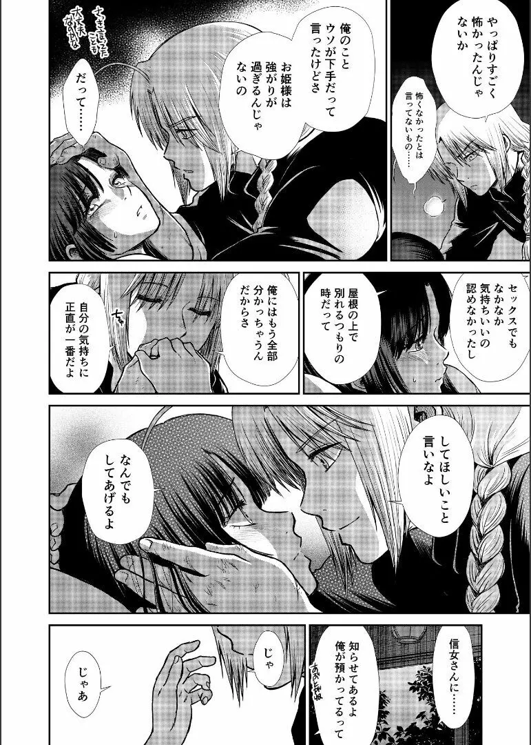 しずむ夕陽の逢瀬、ふたりで。 Page.106