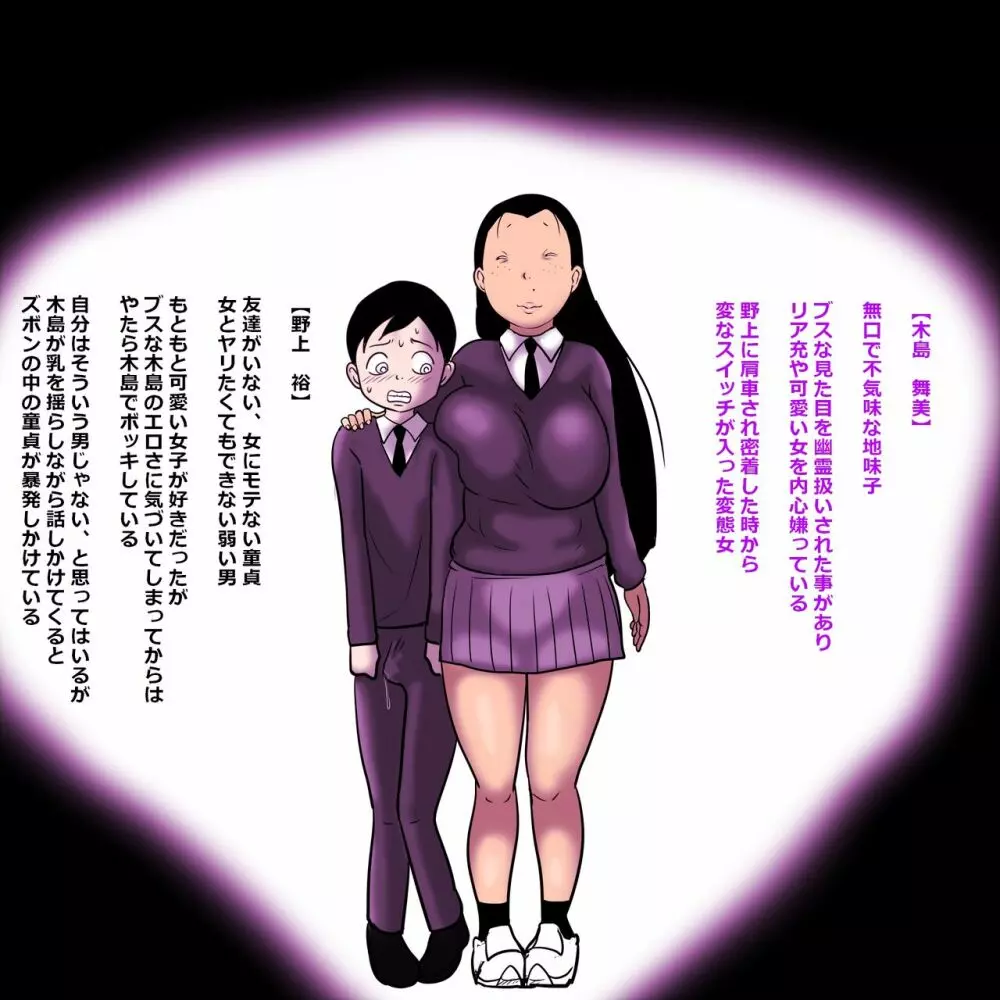 目つきがやらしいクラスのブス女2~僕をサルにした巨乳の女子~ Page.2