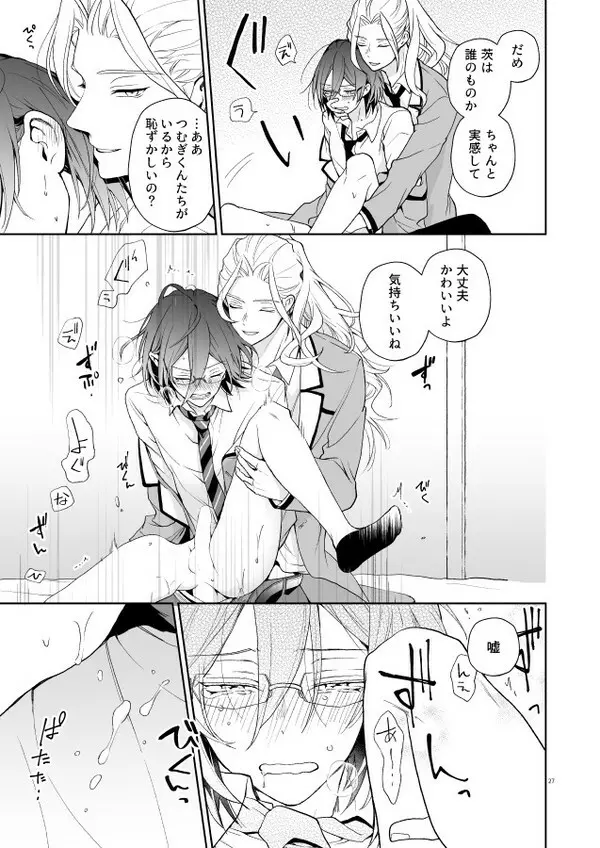 【web再録】風茨＆つむ夏本「nyah〜 Page.26